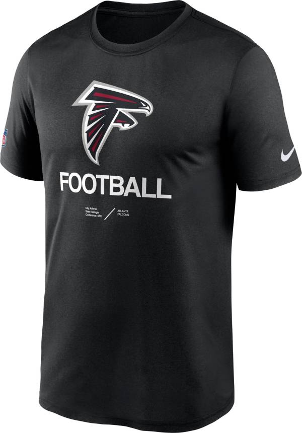 Nike Men's Atlanta Falcons Sideline Legend Black T-Shirt