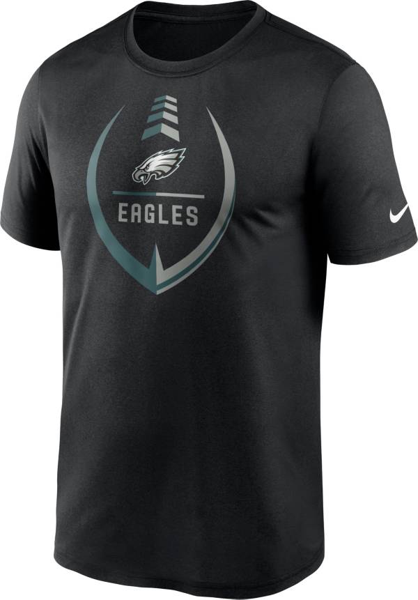 Nike Men's Philadelphia Eagles Legend Icon Black T-Shirt product image