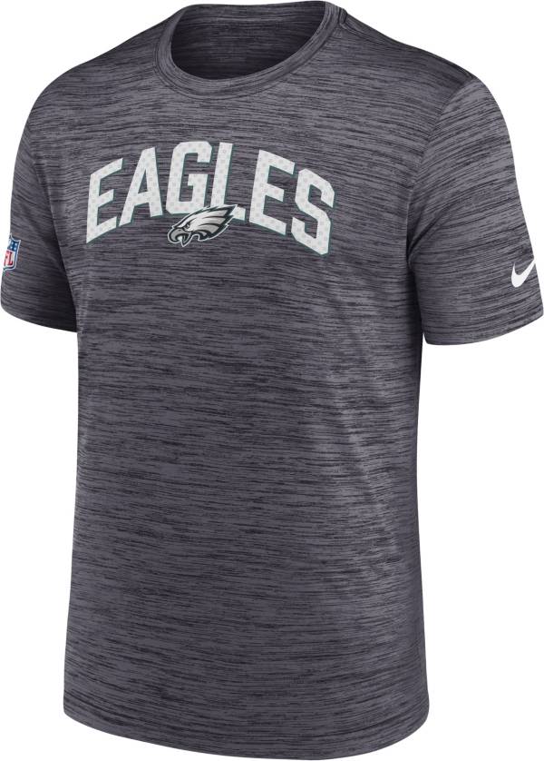 Nike Men's Philadelphia Eagles Sideline Legend Velocity Black T-Shirt