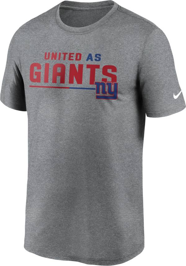 Nike Men's New York Giants United Grey T-Shirt