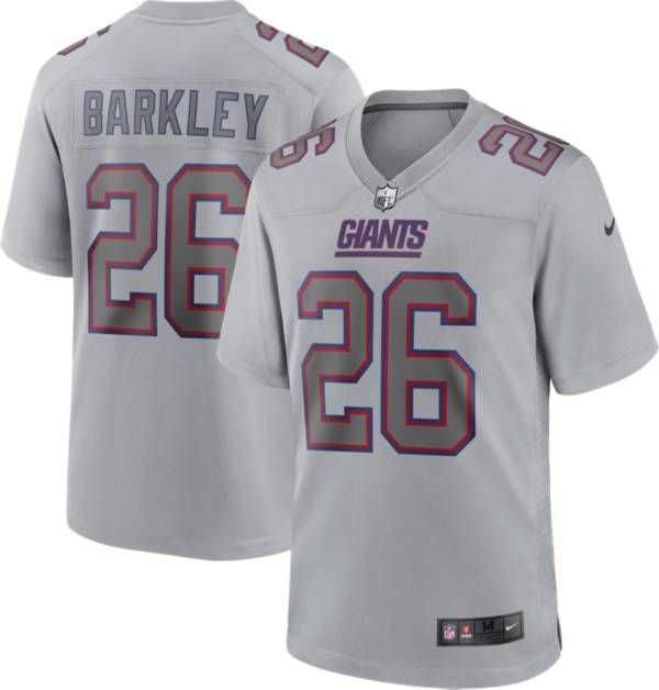 Nike Men's New York Giants Saquon Barkley #26 Atmosphere Grey Game Jersey product image