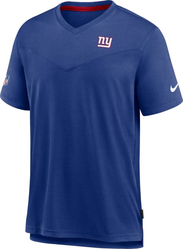 Nike Men's New York Giants Sideline Coaches Throwback Royal T-Shirt product image