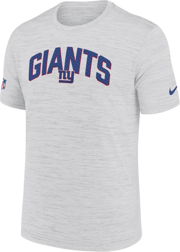 Nike Men's New York Giants Sideline Legend Velocity White T-Shirt