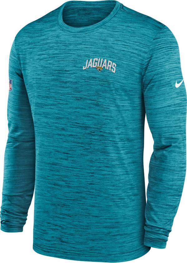 Nike Men's Jacksonville Jaguars Sideline Legend Velocity Teal Long Sleeve T-Shirt product image