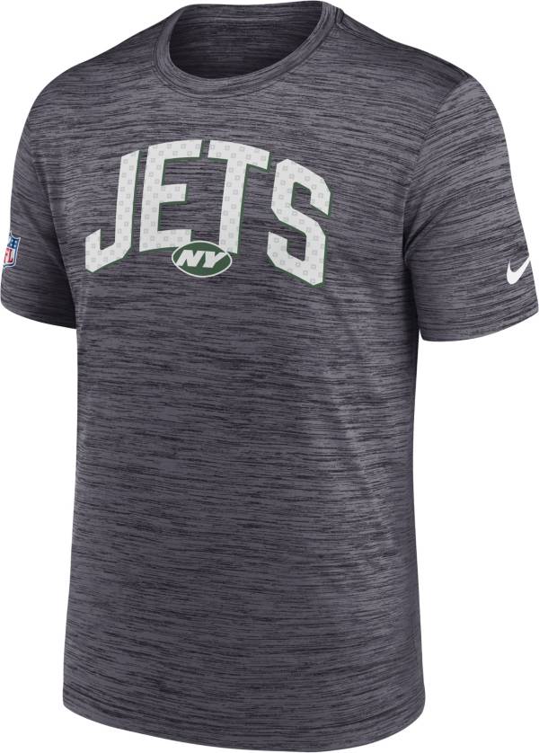 Nike Men's New York Jets Sideline Legend Velocity Black T-Shirt