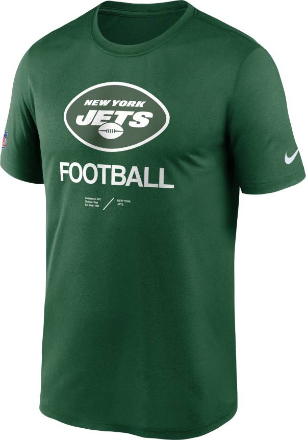 Nike Men's New York Jets Sideline Legend Green T-Shirt