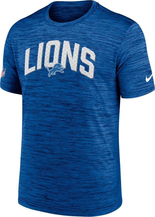 Nike Men's Detroit Lions Sideline Legend Velocity Blue T-Shirt