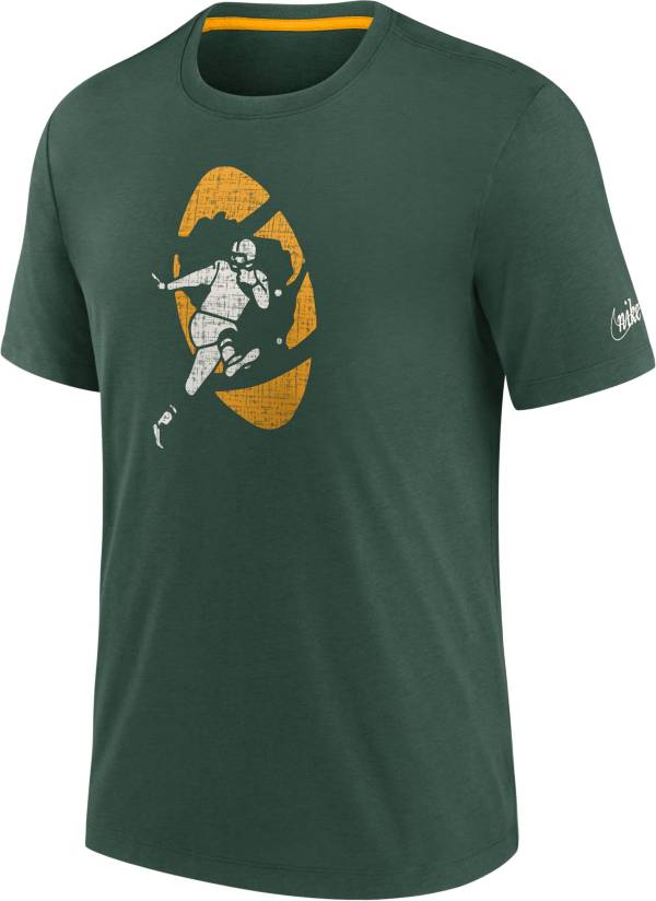 Nike Men's Green Bay Packers Historic Logo Green T-Shirt product image