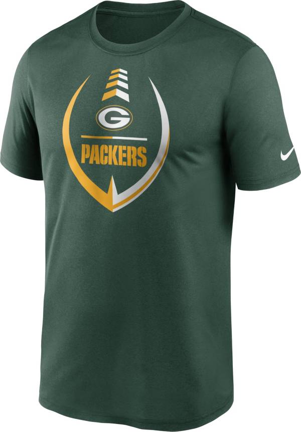 Nike Men's Green Bay Packers Legend Icon Green T-Shirt