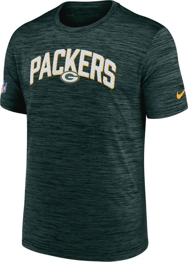 Nike Men's Green Bay Packers Sideline Legend Velocity Green T-Shirt