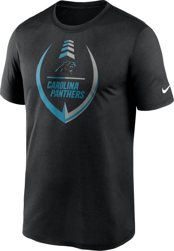 Nike Men's Carolina Panthers Legend Icon Black T-Shirt