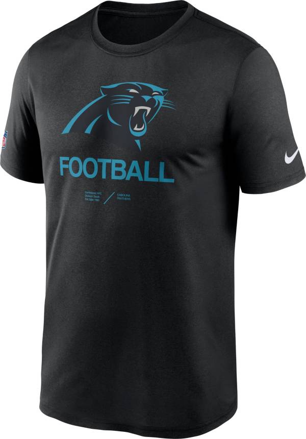Nike Men's Carolina Panthers Sideline Legend Black T-Shirt