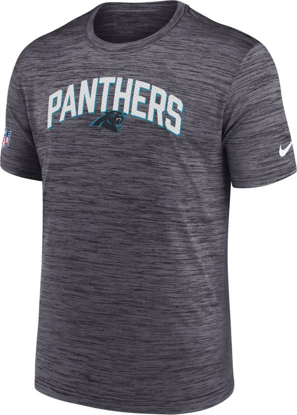 Nike Men's Carolina Panthers Sideline Legend Velocity Black T-Shirt