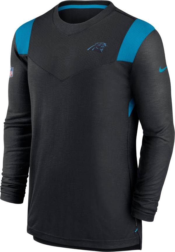 Nike Men's Carolina Panthers Sideline Player Long Sleeve Black T-Shirt product image