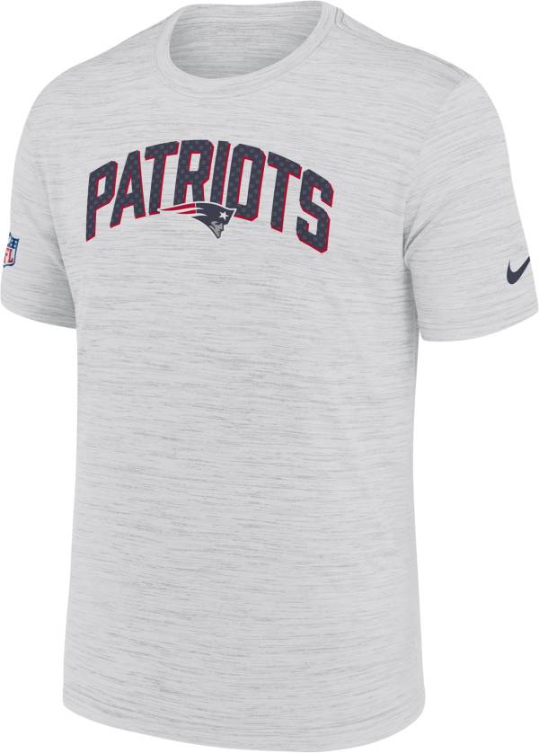 Nike Men's New England Patriots Sideline Legend Velocity White T-Shirt product image