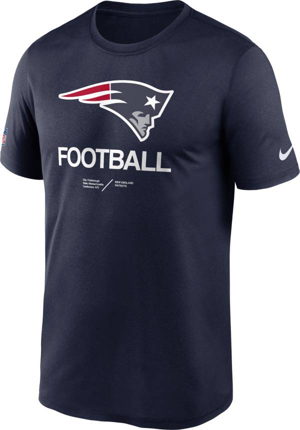 Nike Men's New England Patriots Sideline Legend Navy T-Shirt