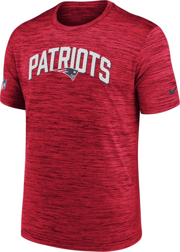 Nike Men's New England Patriots Sideline Legend Velocity Red T-Shirt