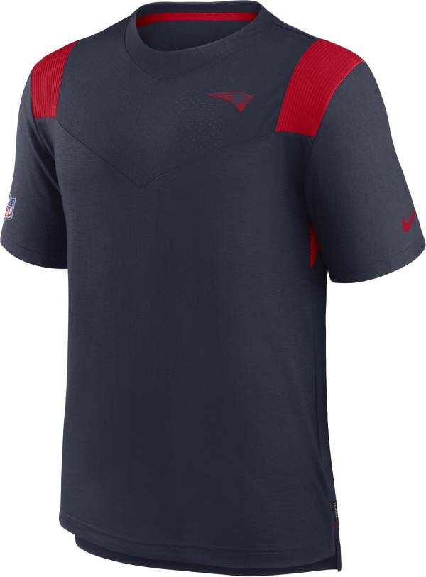Nike Men's New England Patriots Sideline Player Navy T-Shirt product image