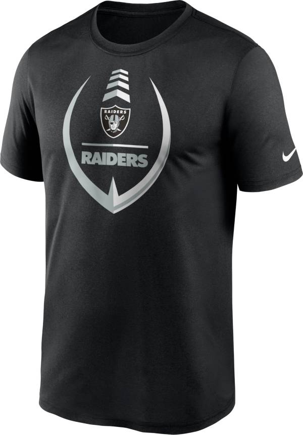 Nike Men's Las Vegas Raiders Legend Icon Black T-Shirt