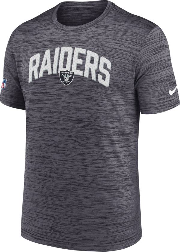 Nike Men's Las Vegas Raiders Sideline Legend Velocity Black T-Shirt