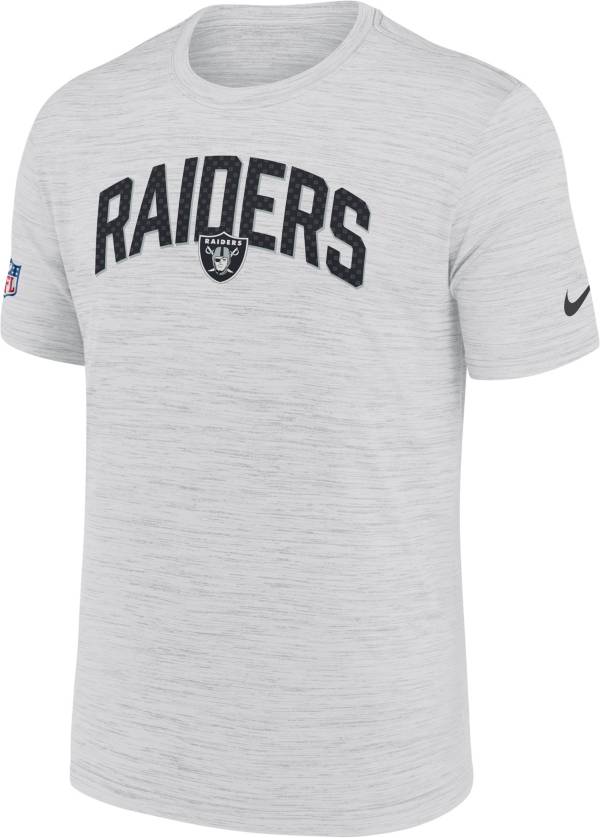 Nike Men's Las Vegas Raiders Sideline Legend Velocity White T-Shirt