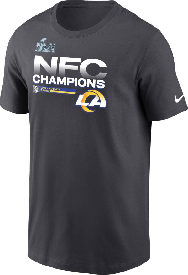 Nike 2021 NFC Conference Champions Los Angeles Rams Locker Room T-Shirt