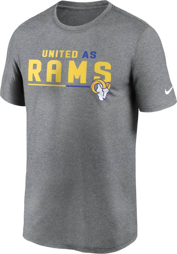 Nike Men's Los Angeles Rams United Grey T-Shirt