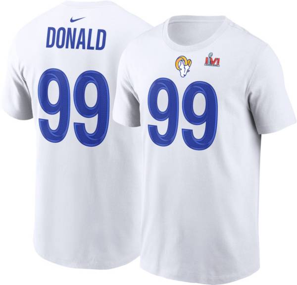 Nike 2021 Super Bowl LVI Bound Los Angeles Rams Aaron Donald #99 T-Shirt