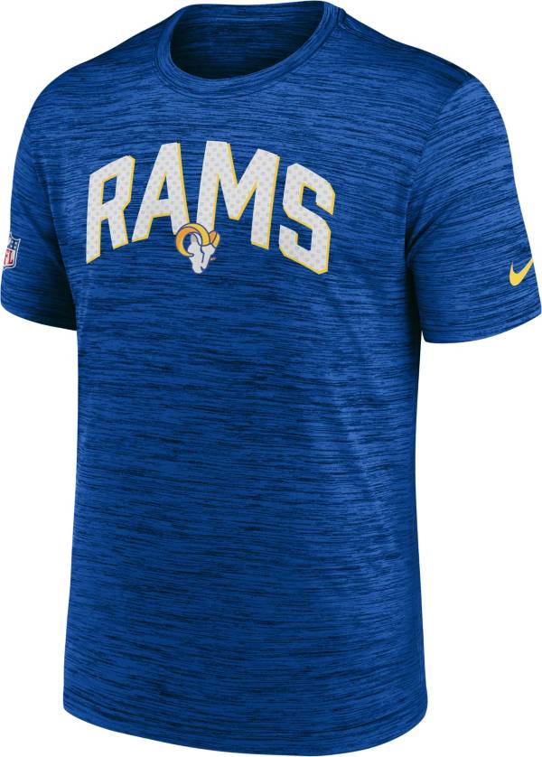 Nike Men's Los Angeles Rams Sideline Legend Velocity Royal T-Shirt