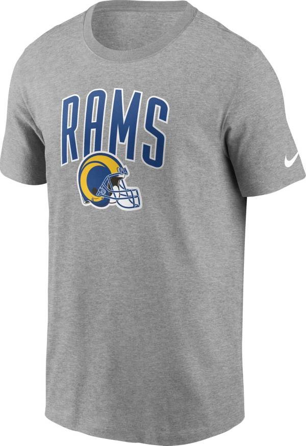 Nike Men's Los Angeles Rams Team Athletic Grey T-Shirt product image