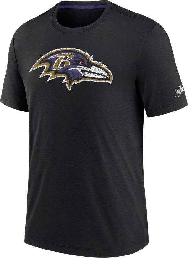 Nike Men's Baltimore Ravens Historic Logo Black T-Shirt product image