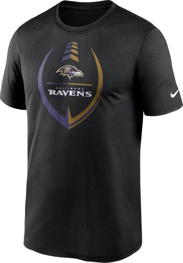 Nike Men's Baltimore Ravens Legend Icon Black T-Shirt