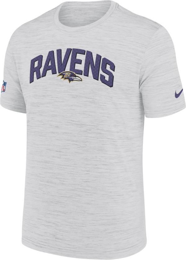 Nike Men's Baltimore Ravens Sideline Legend Velocity White T-Shirt