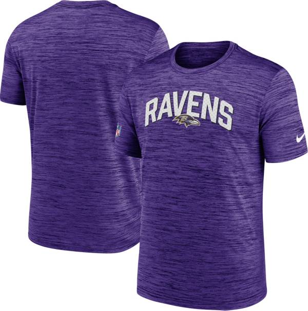 Nike Men's Baltimore Ravens Sideline Legend Velocity Purple T-Shirt