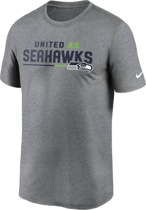 Nike Men's Seattle Seahawks United Grey T-Shirt product image