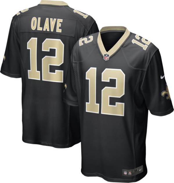 Nike Men's New Orleans Saints Chris Olave Black Game Jersey
