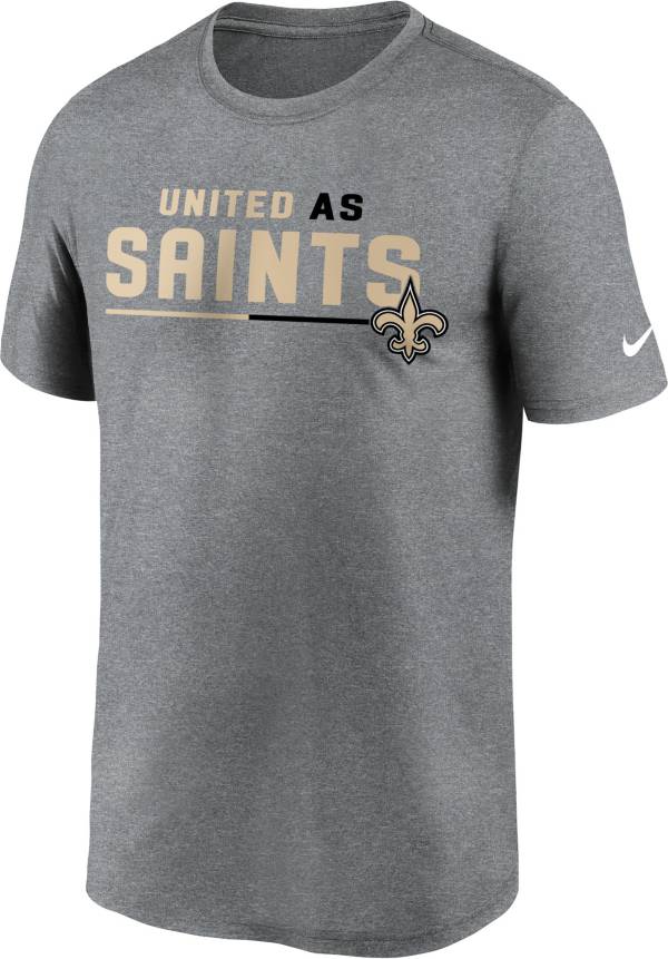 Nike Men's New Orleans Saints United Grey T-Shirt