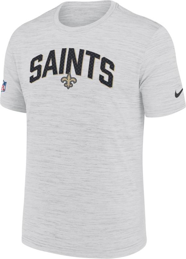 Nike Men's New Orleans Saints Sideline Legend Velocity White T-Shirt