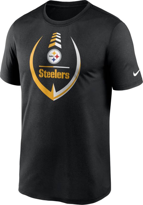 Nike Men's Pittsburgh Steelers Legend Icon Black T-Shirt