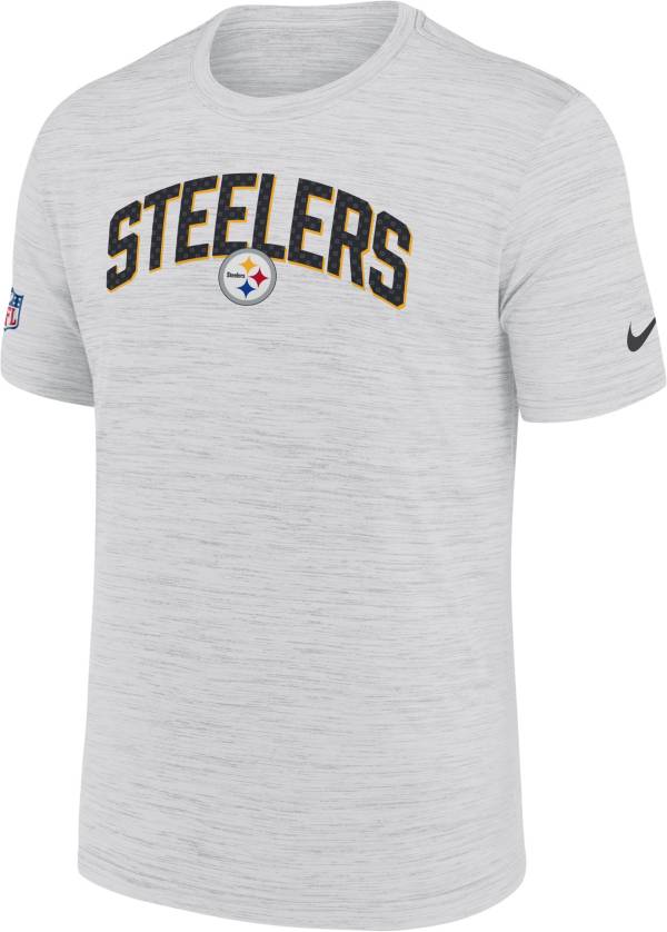 Nike Men's Pittsburgh Steelers Sideline Legend Velocity White T-Shirt product image