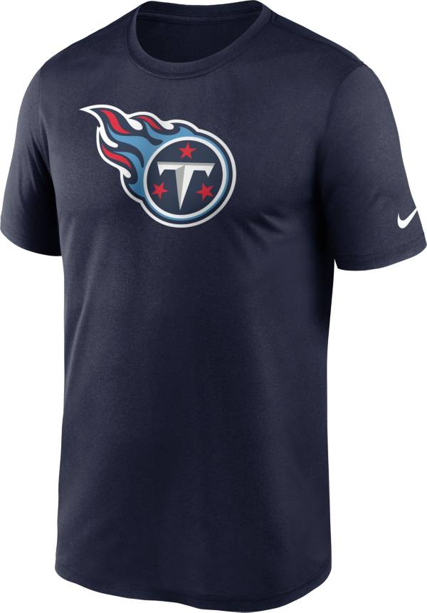 Nike Men's Tennessee Titans Legend Logo Navy T-Shirt product image