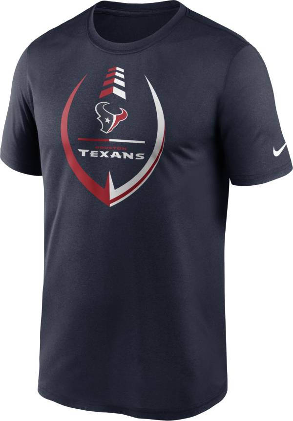 Nike Men's Houston Texans Legend Icon Navy T-Shirt