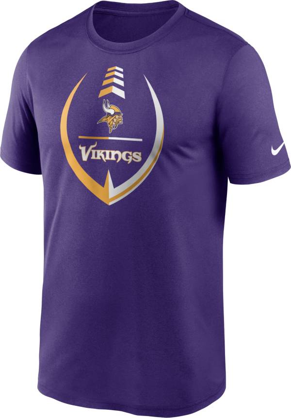 Nike Men's Minnesota Vikings Legend Icon Purple T-Shirt