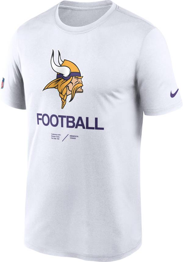 Nike Men's Minnesota Vikings Sideline Legend White T-Shirt product image