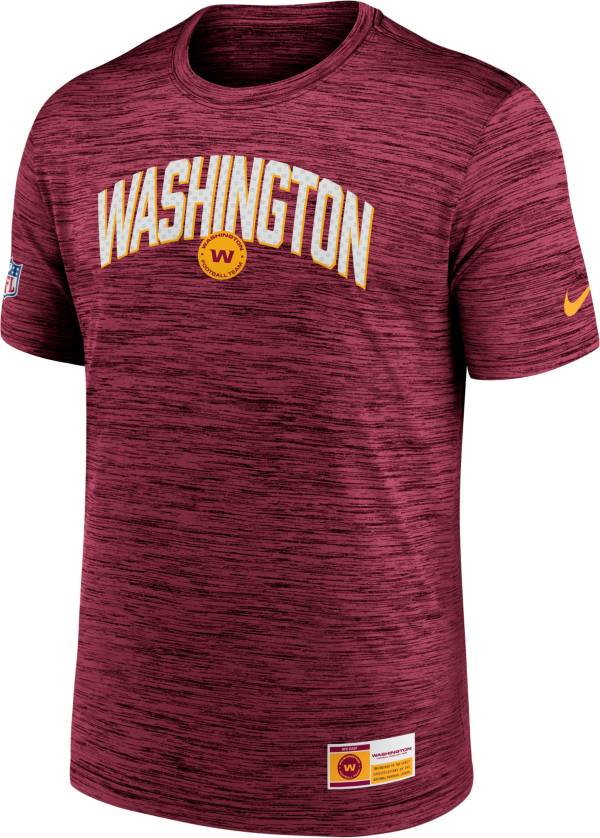 Nike Men's Washington Commanders Sideline Legend Velocity Red T-Shirt