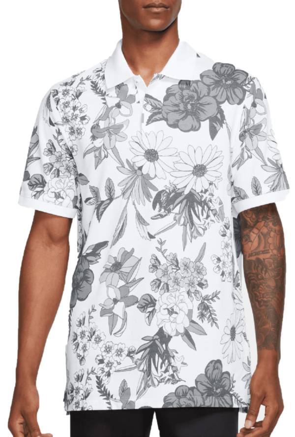 Nike Men's Floral Golf Polo