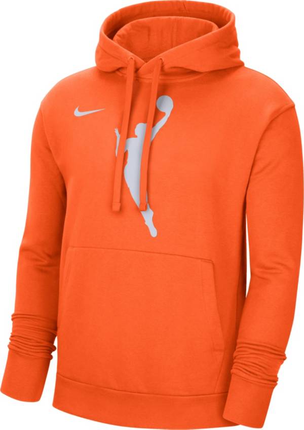 Nike Men's WNBA Orange Essential Pullover Fleece Hoodie