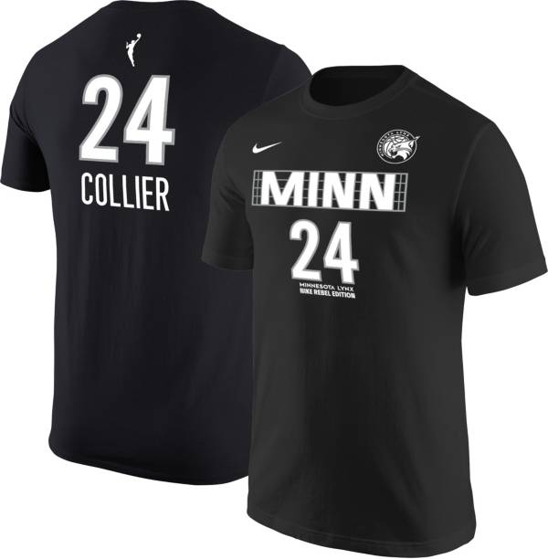 Nike Men's Minnesota Lynx Napheesa Collier #24 White T-Shirt