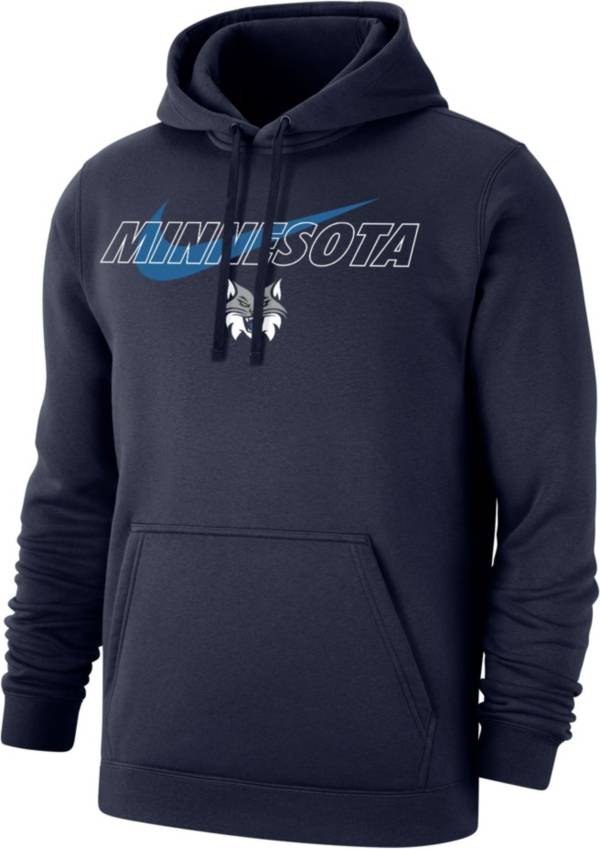 Nike Men's Minnesota Lynx Navy Varsity Arch Pullover Fleece Hoodie