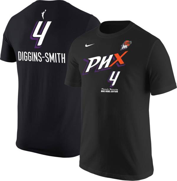 Nike Men's Phoenix Mercury Skylar Diggins-Smith #4 Black T-Shirt